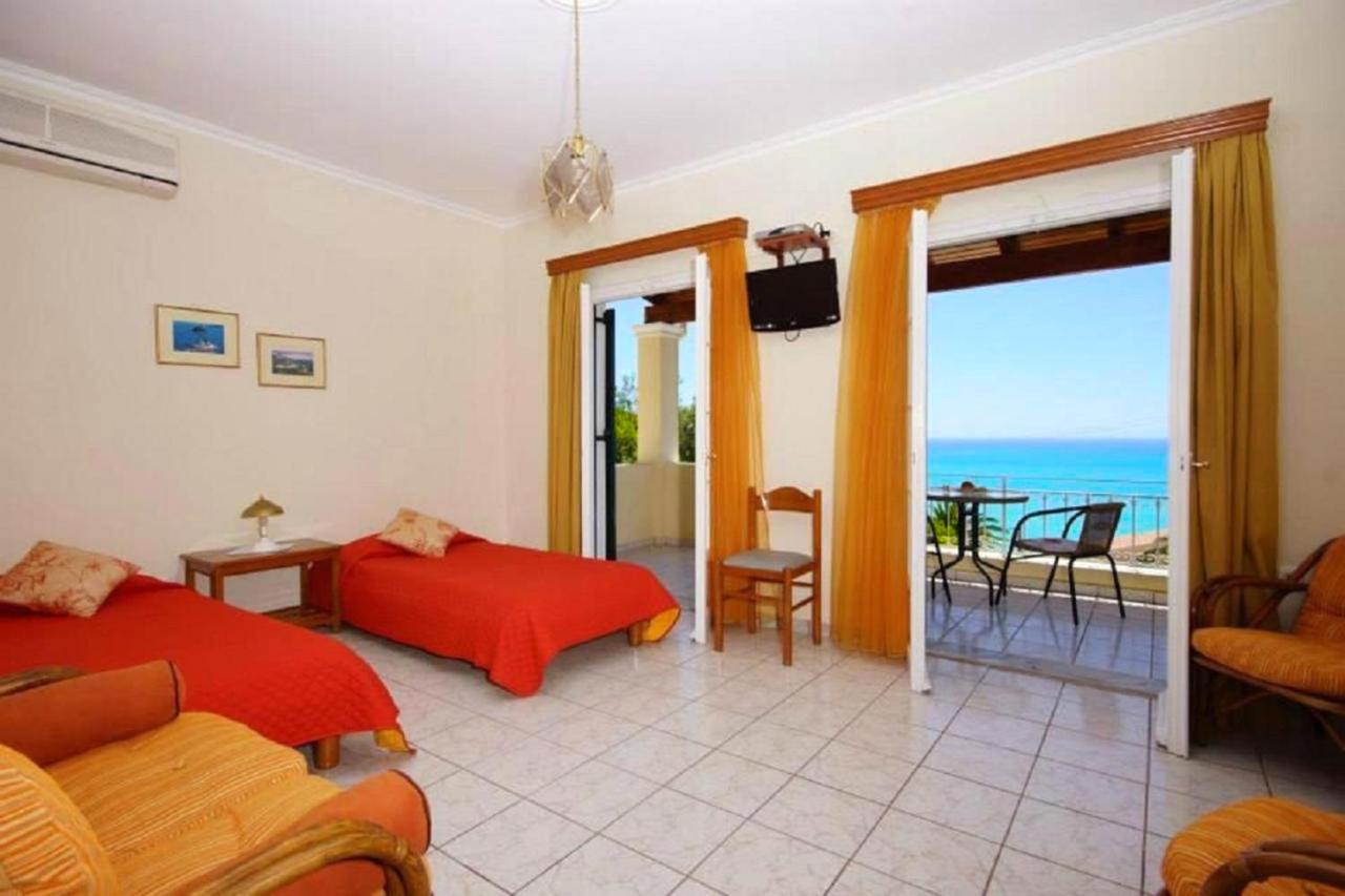 Natalia Apartment B With Panoramic Sea Views Of Agios Gordios Bay Exterior photo