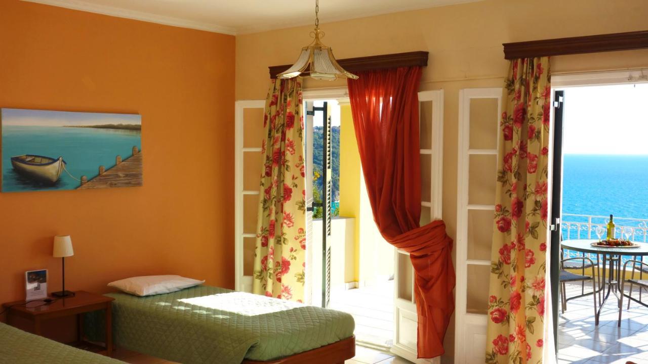Natalia Apartment B With Panoramic Sea Views Of Agios Gordios Bay Exterior photo